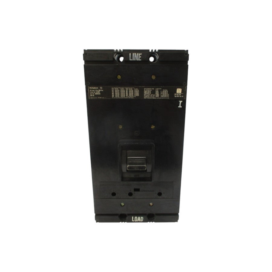 WESTINGHOUSE MA3800F 2600D43G02 600VAC 800A NSNP
