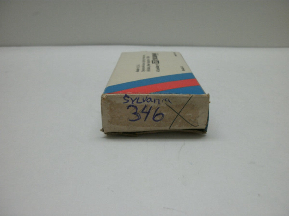 SYLVANIA 346 MINIATURE LAMP BULBS MIDGET GROOVED (LOT OF 11) NEW IN BOX