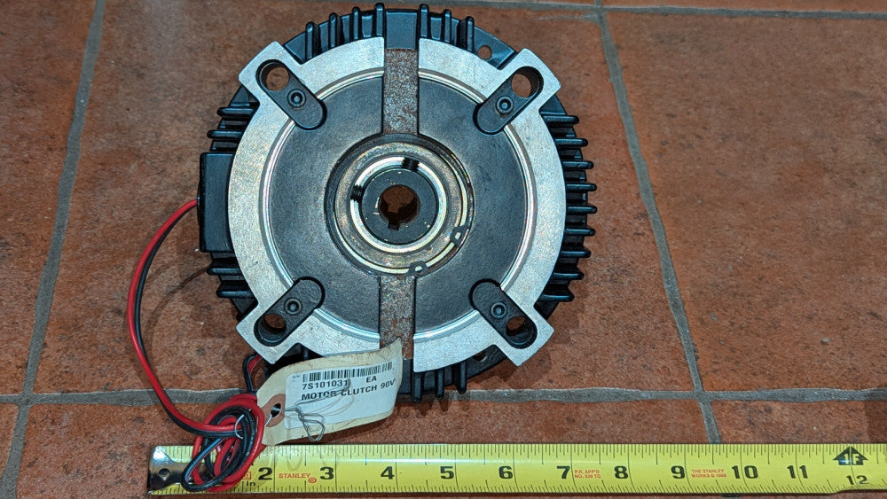 EUC-WARNER ELECTRIC EM-50-10 MOTOR CLUTCH GUARANTEED  READ CONDITION