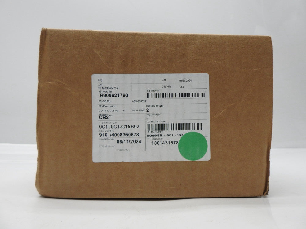 (Lot of 2) Rexroth R909921790 Port Plate W - OEM NEW!