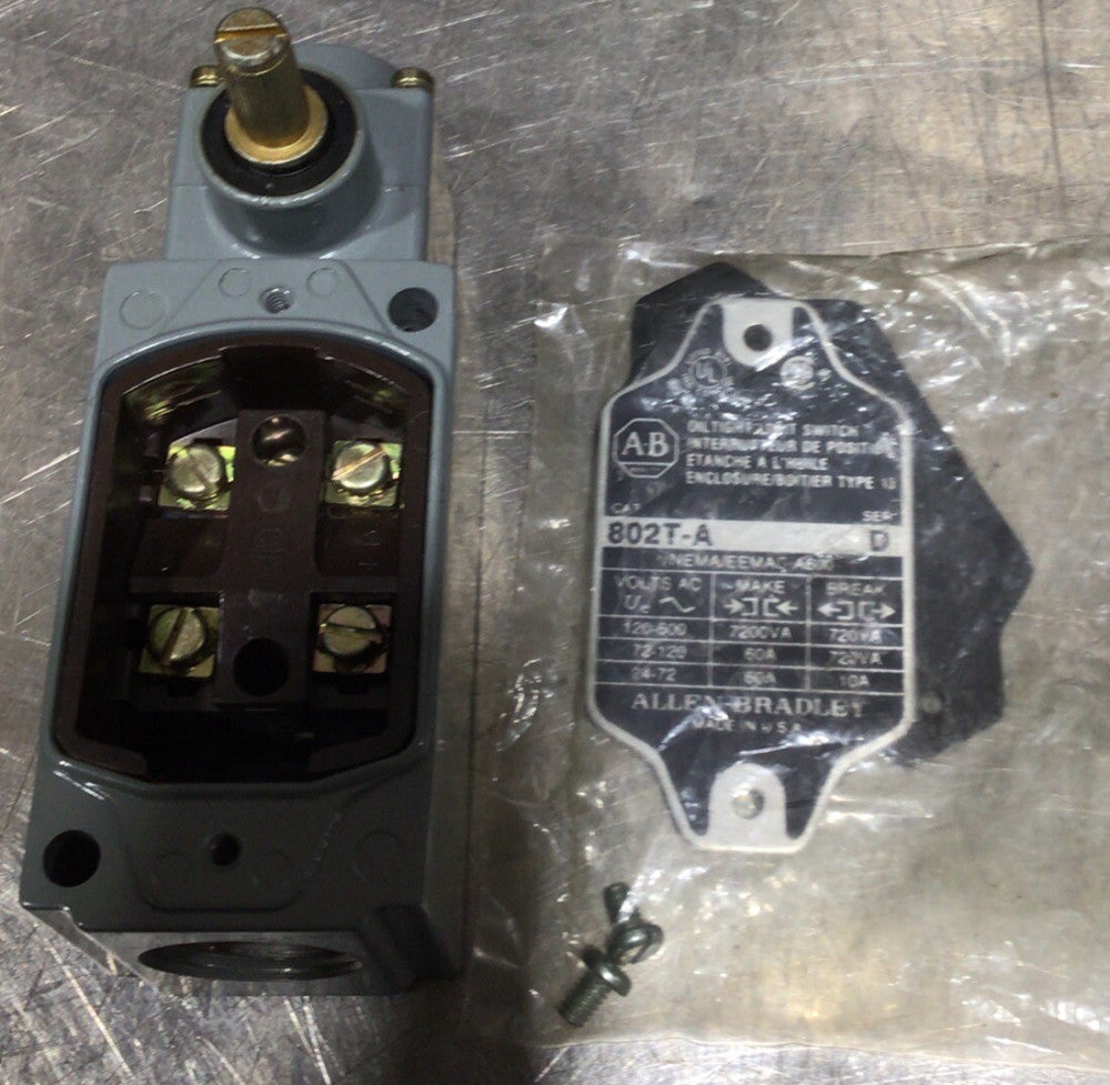 Allen Bradley 802T-A 802Ta Oil-Tight Limit Switch Nos Surplus No Original Box