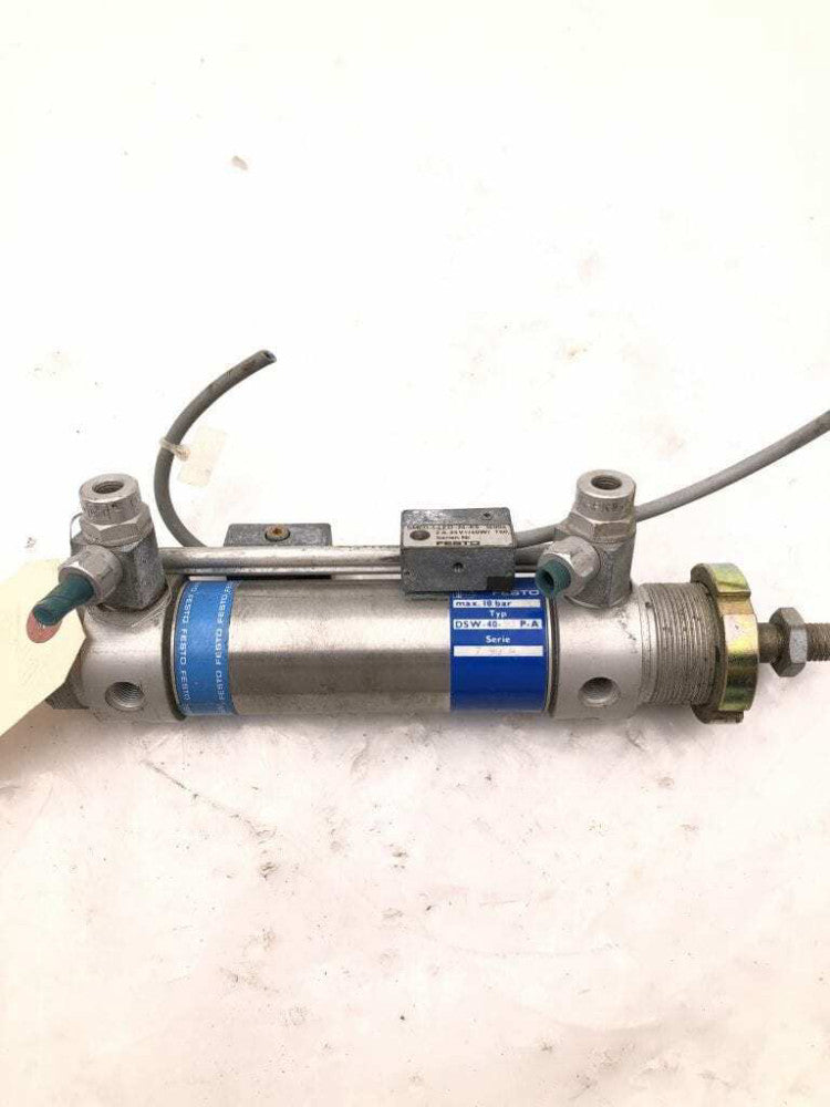 Festo Typ DSW-40-50 Double Acting Pneumatic Cylinder 10bar 40mm Bore 50mm Stroke