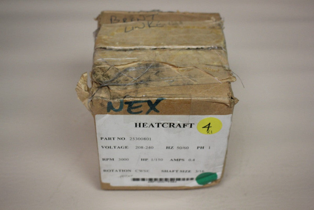 NEW HEATCRAFT MOTOR 25300801