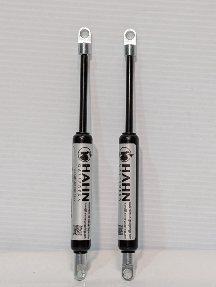 Set of 2 Hahn Gasfedern brand WS34806US Gas Fed Springs, 200N, 7.5", As Shown