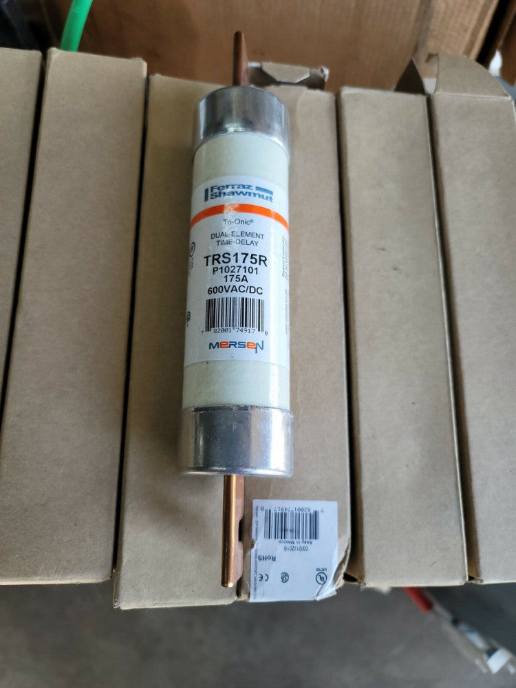 1 NEW Mersen/Ferraz Shawmut Trs175r 175A Blade Time Delay Polyester Fuse, 600Vac