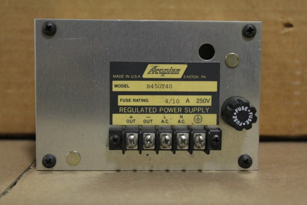 Acopian B45GT40 Power Supply