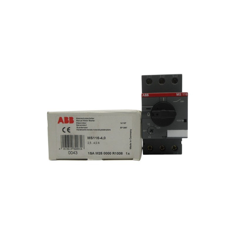 ABB MS116-4,0 2.5-4.0A NSMP