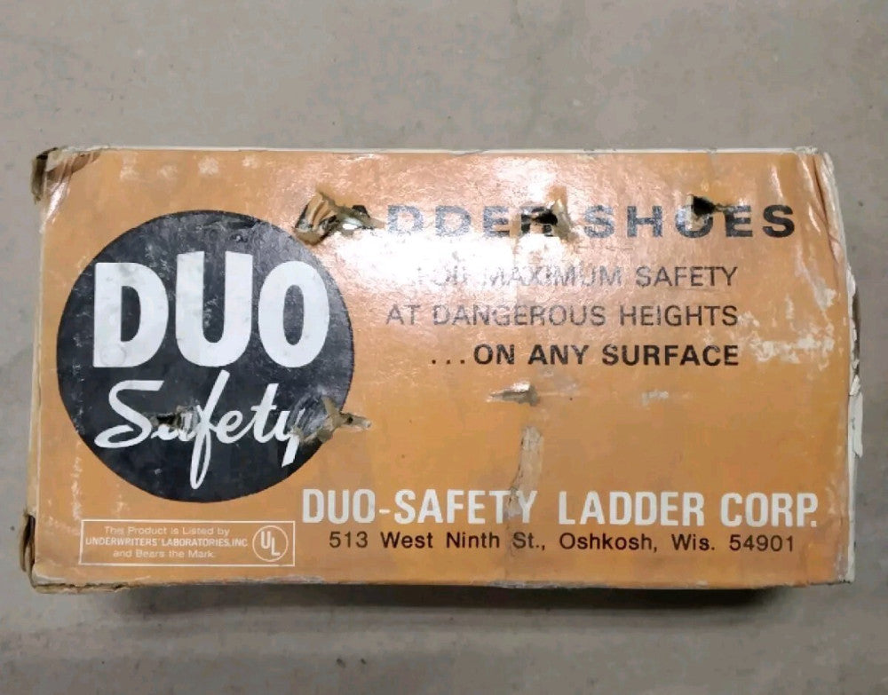 NOS in Box One Pair Duo Safety Ladder Replacement Shoes Type SSW E30
