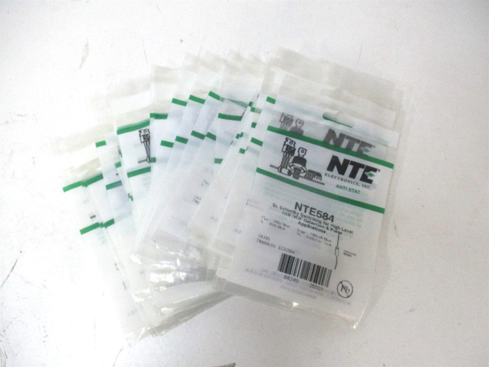 NTE Electronics (NTE584) 0.035 Amp Silicon Schottky Rectifier Diode - Lot of 30 