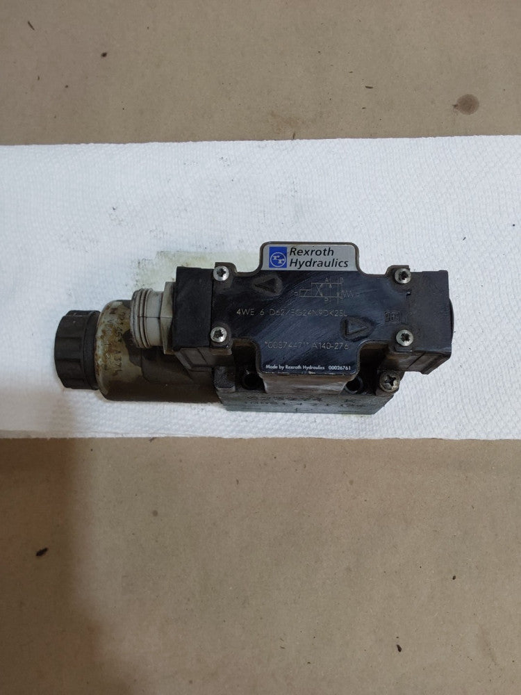 Rexroth 4WE6D62/EG24N9DK25L Solenoid Valve 5100psi 24VDC 1.25A 