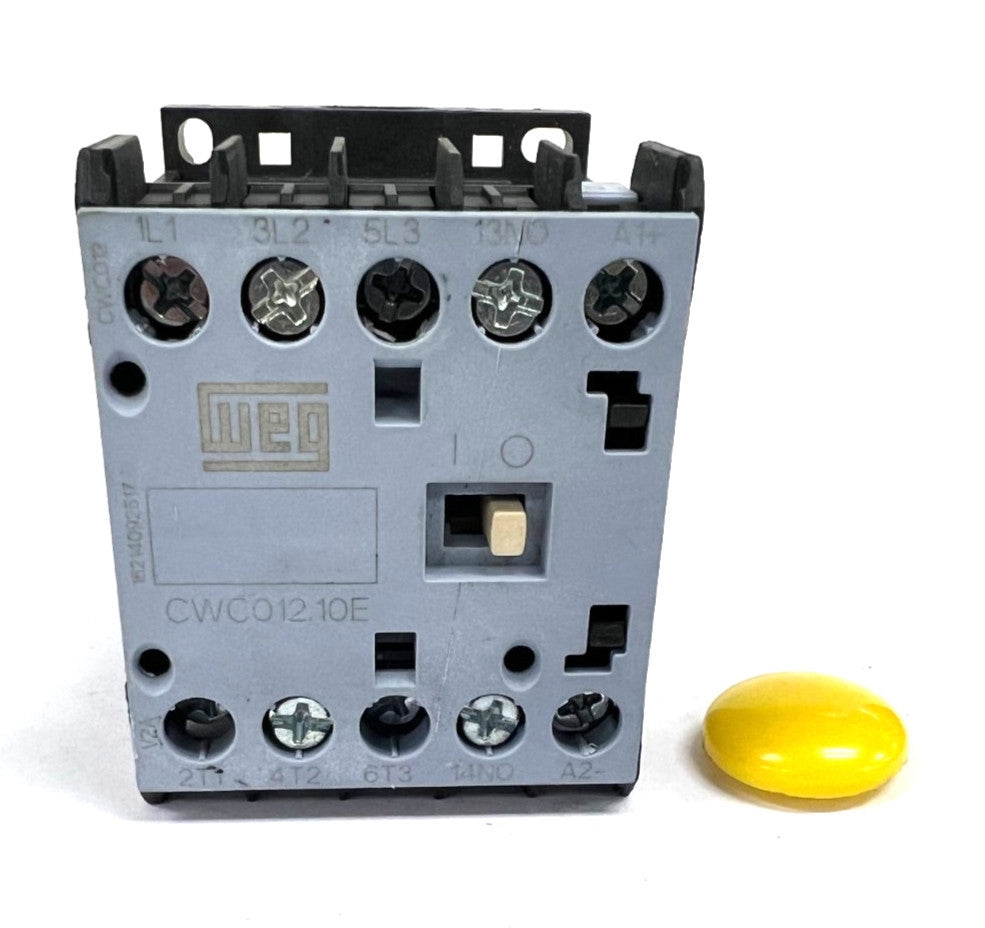 WEG CWC012 MINIATURE CONTACTOR 12 AMPS SCREW TERMINALS