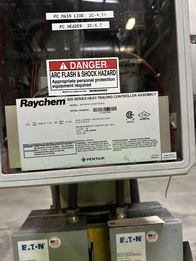 Raychem 920 Series Heat-Tracing Controller Assembly