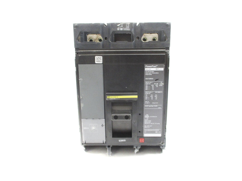 SQUARE D MGF26600 SER. 2 600V 600A (AS PICTURED) NSNP