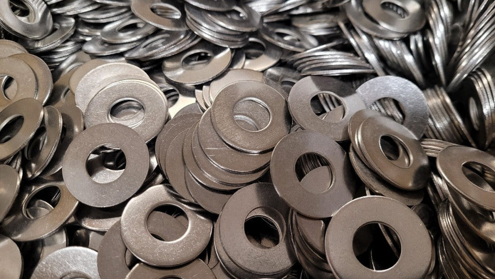 Lot Of 250 1/2" Flat Washers 304 Stainless Steel 1/2"x1-1/4"x1/16"