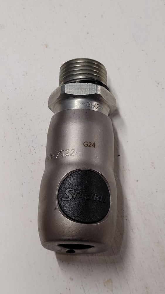 Staubli RSI08.1153 Stainless Steel Safety Quick Connect Coupling G1/2p