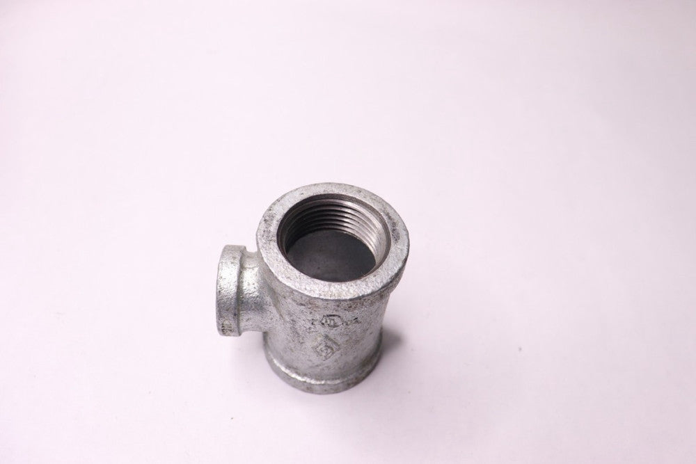 Supply Giant Reducing Tee Galvanized Malleable 1" x 1/2"