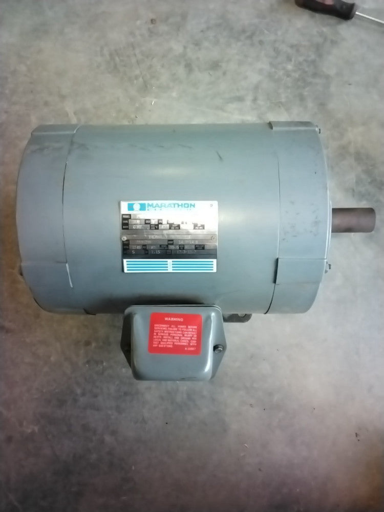 Marathon Electric PQH 184TTDR7336AD L H409 5HP 1745RPM 3-Phase Motor
