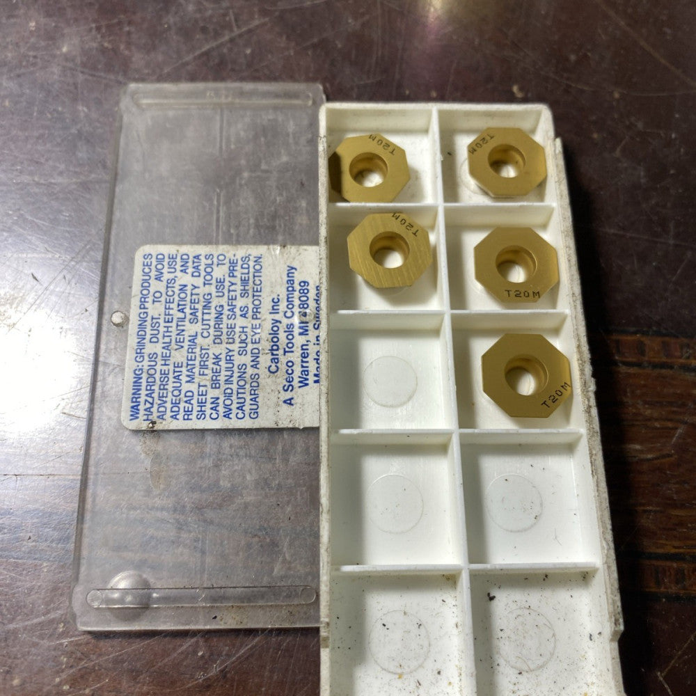 Seco OFEX 05T305TN-D09 T20M Qty.5 Carbide Inserts (E42)