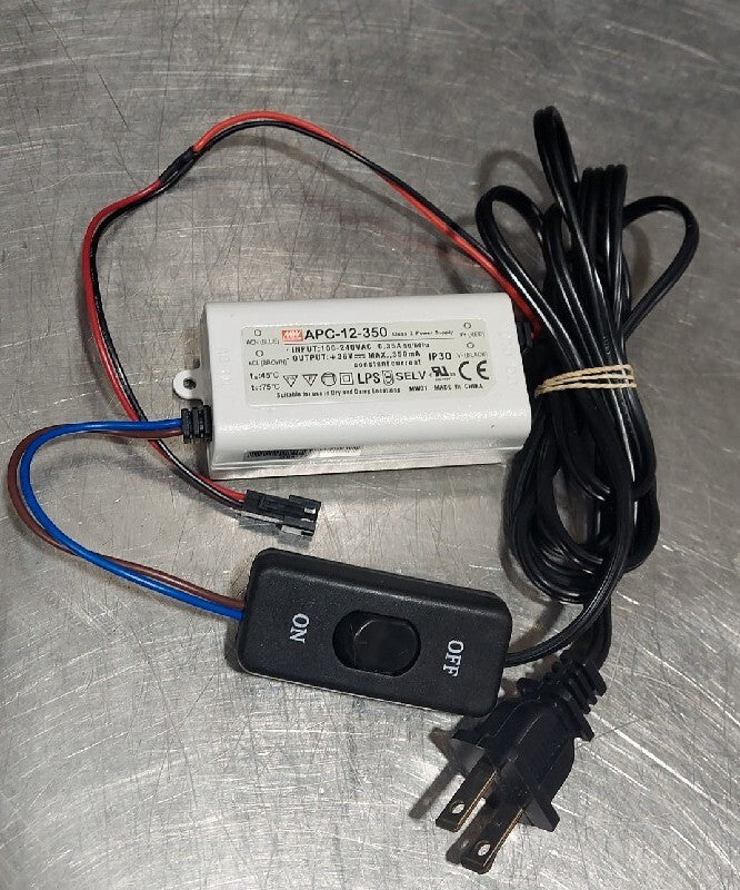 Meanwell APC-12-350 LED Driver Transformer Power Supply
