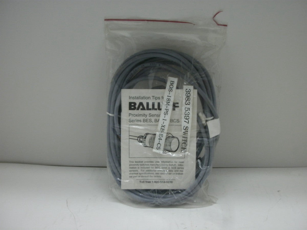 BALLUFF BOS 18M-PS-1XB-E4-C PROXIMITY SENSOR 10-30 V DC 200 mA SN=200 mm NIB