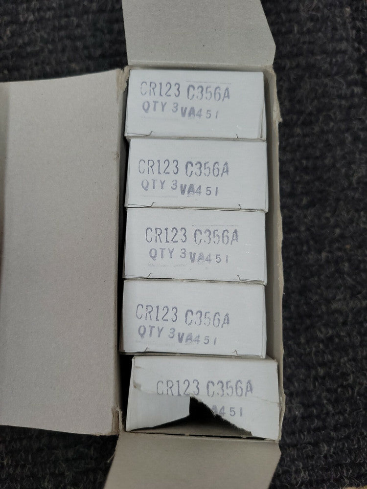 1 LOT OF 3 NEW OLD STOCK! GE THERMAL OVERLOAD RELAY HEATING ELEMENTS CR123C356A