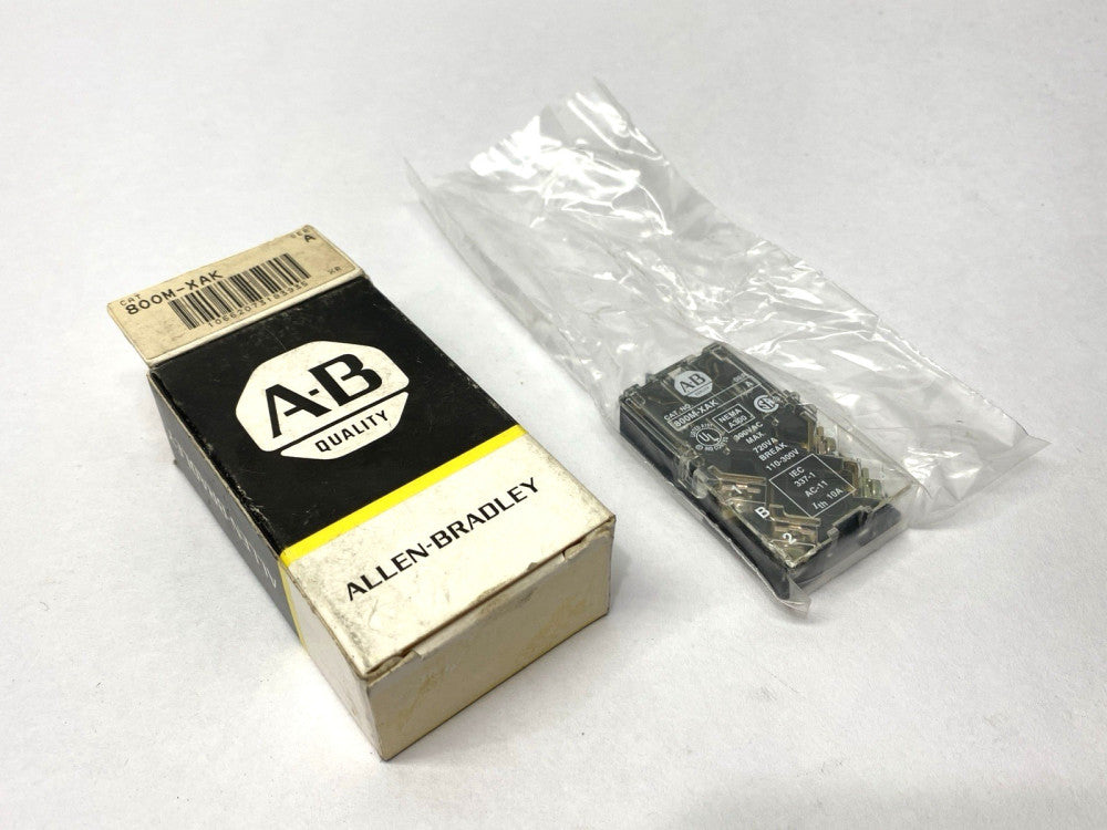 Allen Bradley 800M-XAK Ser. A Contact Block