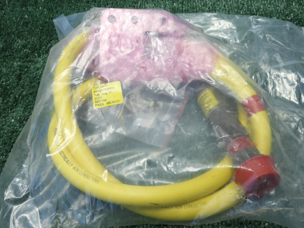 GE 84A207936P4 Speed Sensor Cable Assembly 728098-03 03 Railroad Locomotive