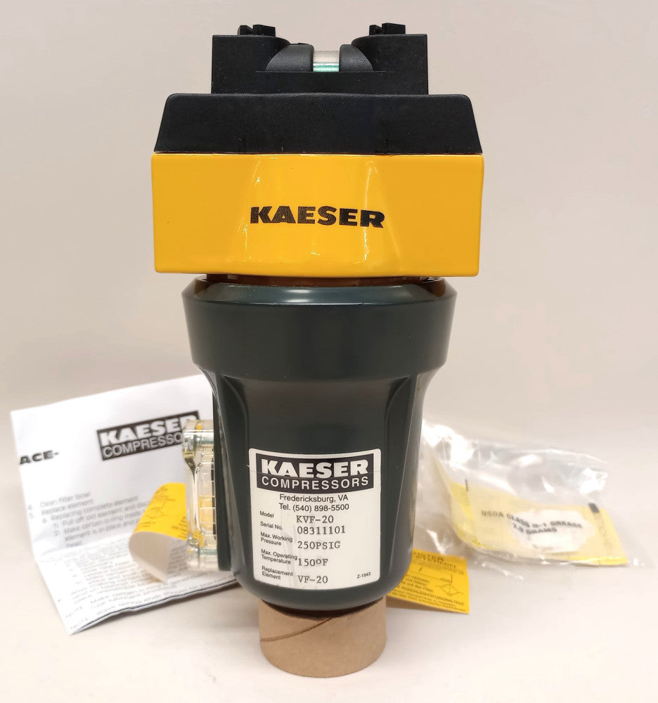 Kaeser KVF-20 Vapor Absorber Assembly 250 PSIG VF-20 Element