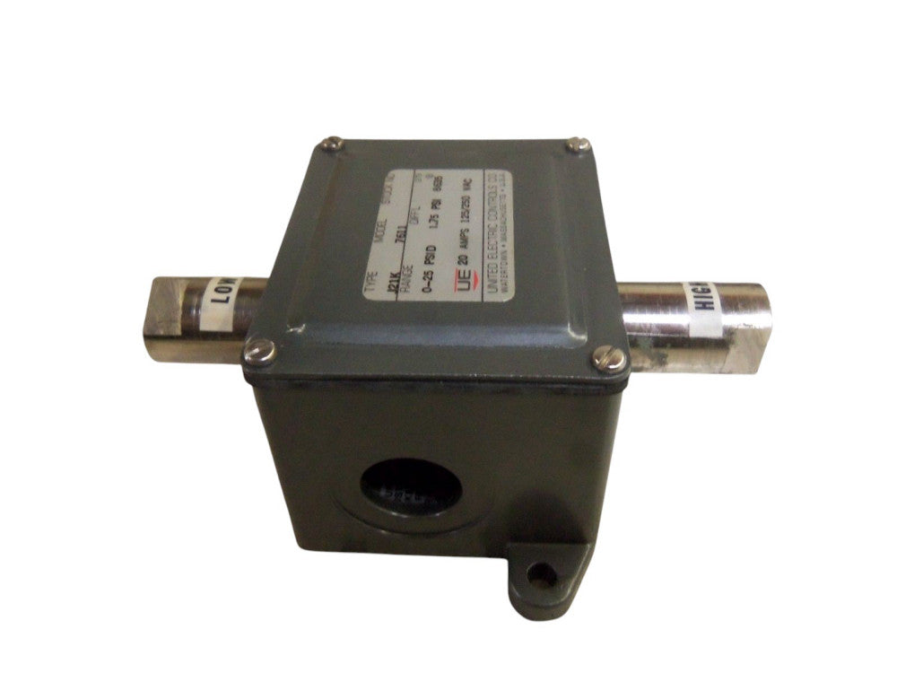 UNITED ELECTRIC J21K-7611 PRESSURE SWITCH UNMP