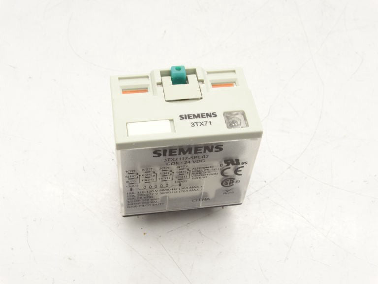 SIEMENS 3TX7117-5PC03 15A Relay