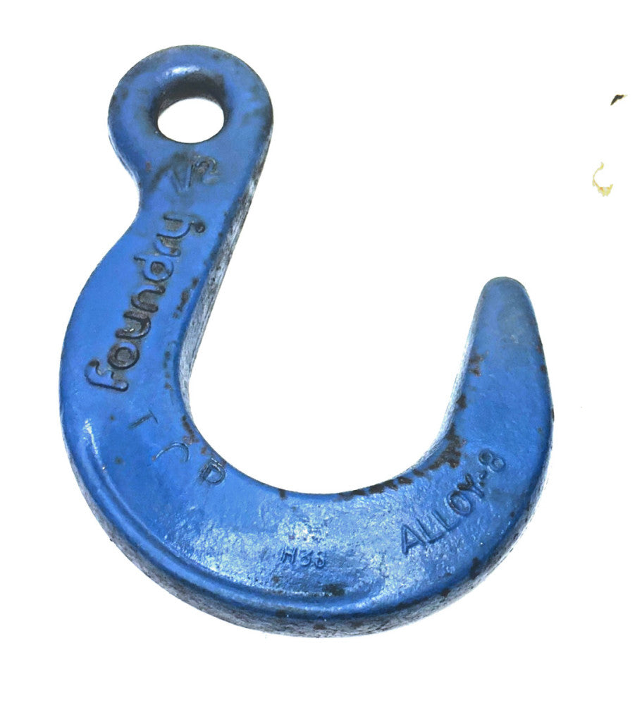 FOUNDRY 1/2 ALLOY-8 HEAVY DUTY LIFTING HOOK H3S