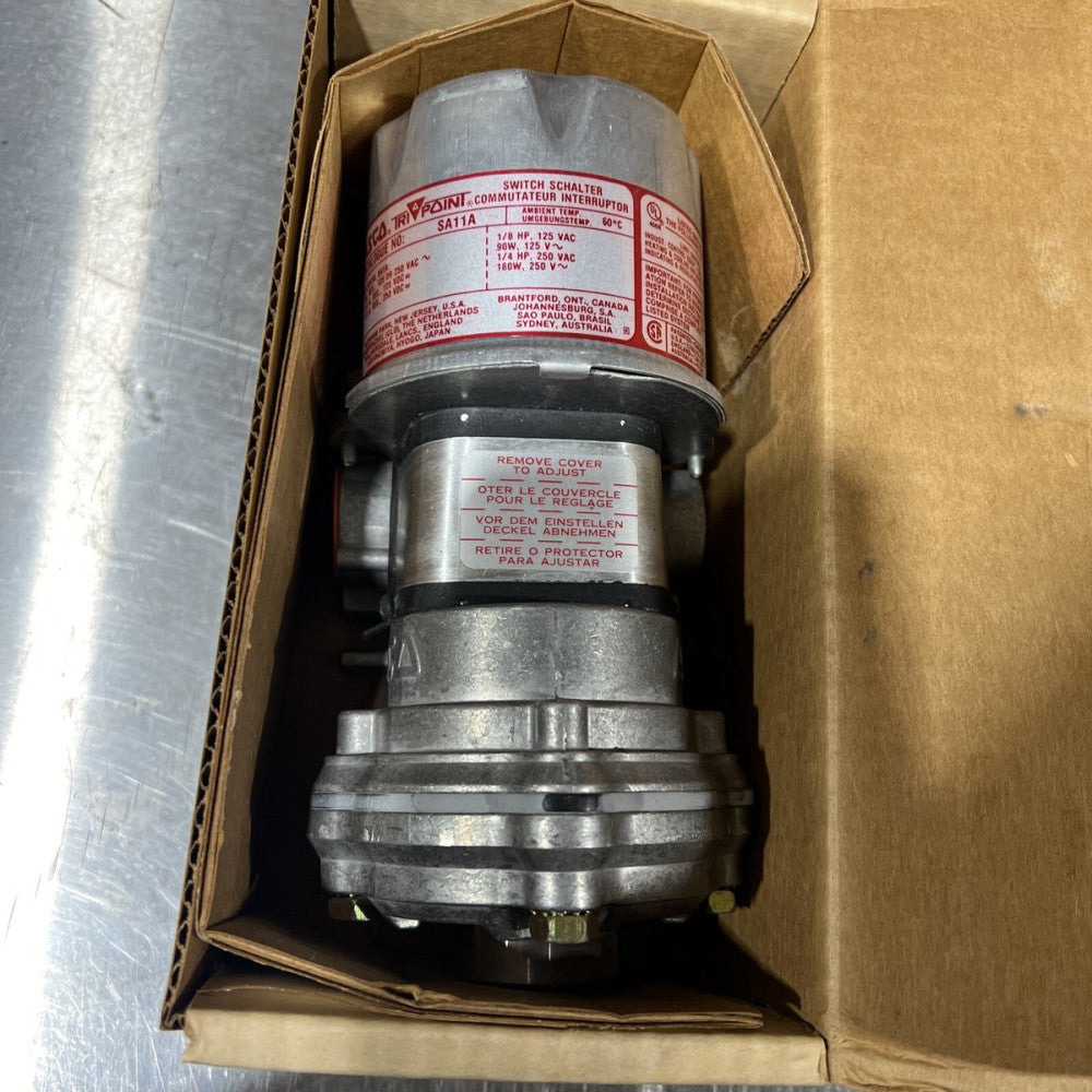 Asco SA11A TRI POINT 125-250 VAC Pressure Switch Nos Surplus