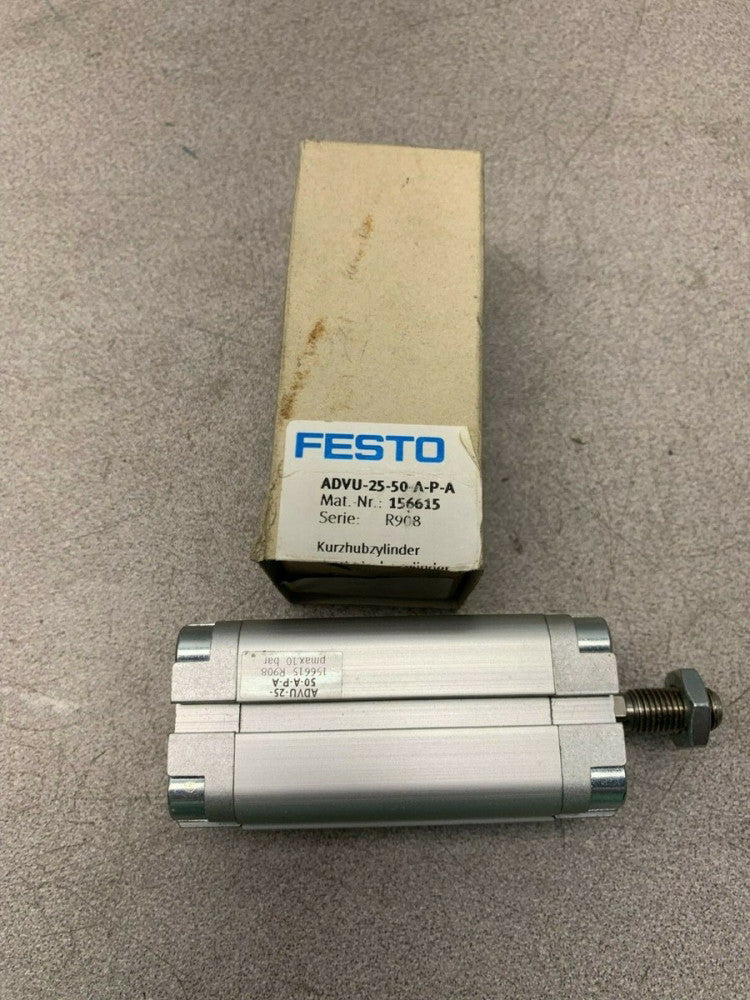 NEW IN BOX FESTO CYLINDER ADVU-25-50-A-P-A