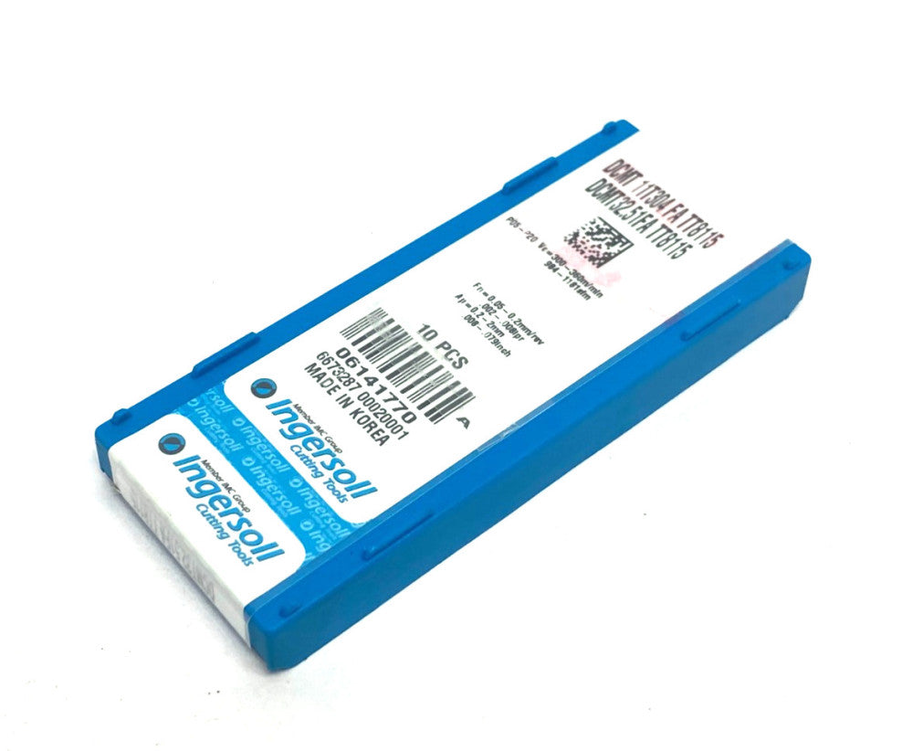 Ingersoll DCMT32.51FA TT8115 Turning Inserts 6673287 PKG OF 10