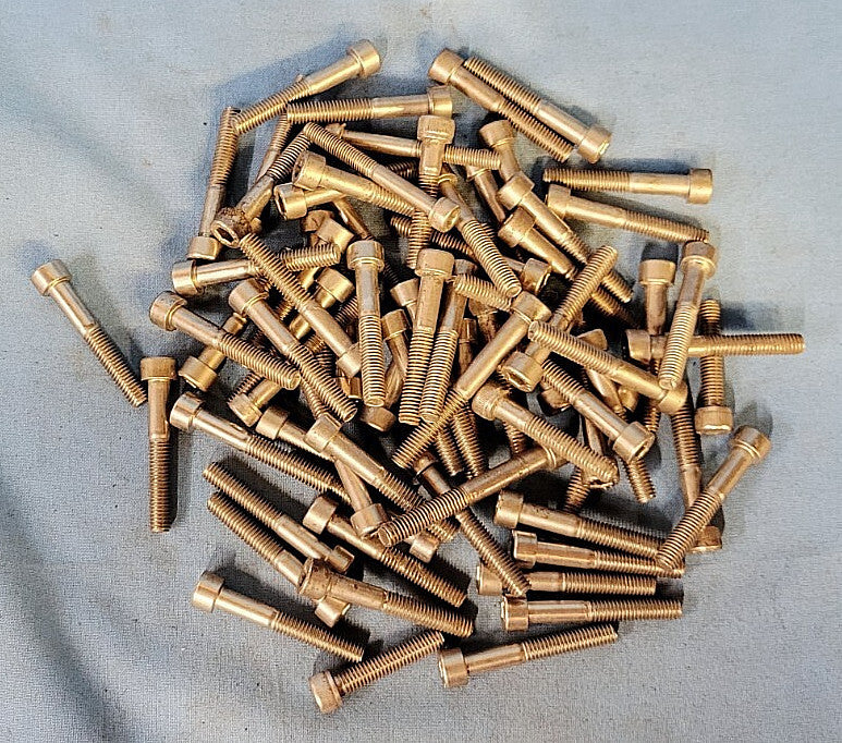 SOCKET HEAD CAP SCREW M6-1.0 X 40MM STAINLESS STEEL (LOT OF 55)