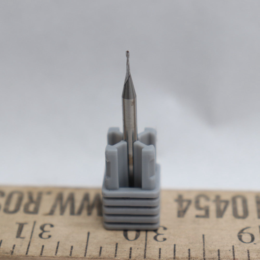 Harvey Tool Mini Ball-Nosed Endmill Carbide 2-Fl 1mm Milling Dia 3mm Shank