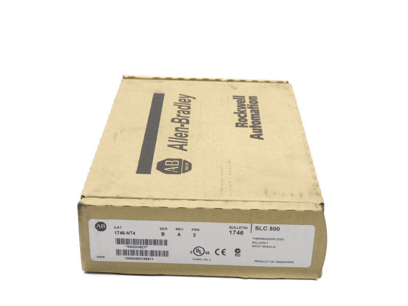ALLEN BRADLEY 1746-NT4 SER. B F/W 2 DATE: 2008 NSFS