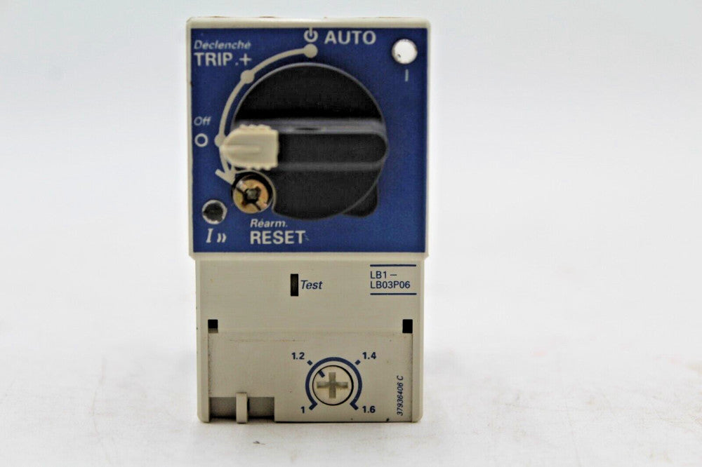 TELEMECANIQUE LB1-LB03P06 STARTER OVERLOAD SWITCH