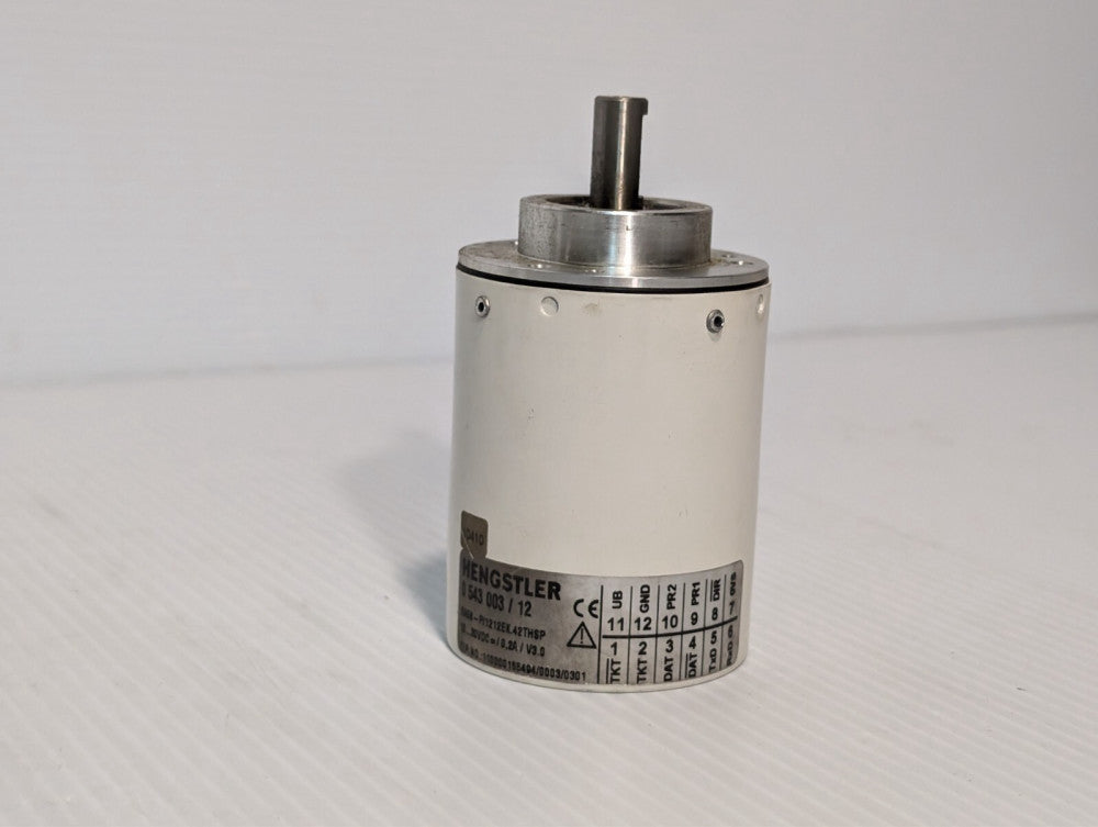 Hengstler 0543003/12, RA58-P/1212EK.42THSP encoder, 10-30VDC, 0.2A, V3.0 as pict