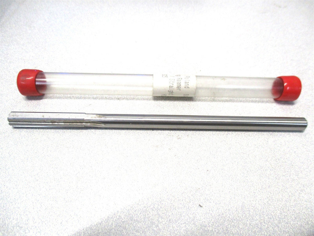New (5-018-305) .305 x 1-1/2 x 6 6-Flute Straight Shank RH HSS Chucking Reamer