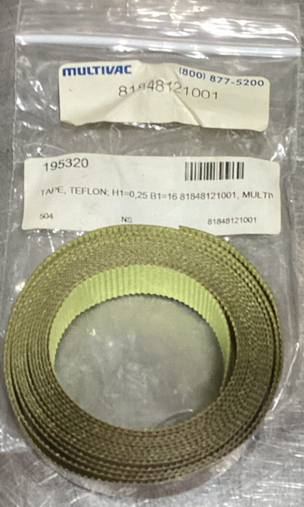 NOS Surplus Multivac 81848121001 Tape Teflon