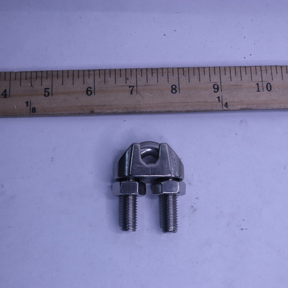 Clamp Cable Stainless Steel 3/8"