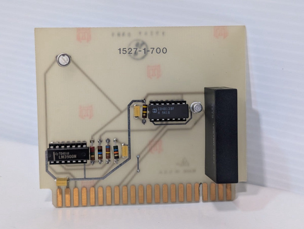 1527-1-700 PCB Assy w/ Opto 22 MP120D2 Solid State Relay VDC Control, Made in US