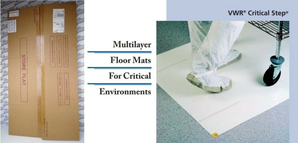 (8pcs) VWR - 30 Layer Multilayer Floor Mats For Critical Environments 25x45 