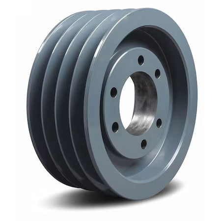 Zoro Select 5V1094 7/8 In To 3-1/2 In Quick Detachable Bushed Bore 4 Groove