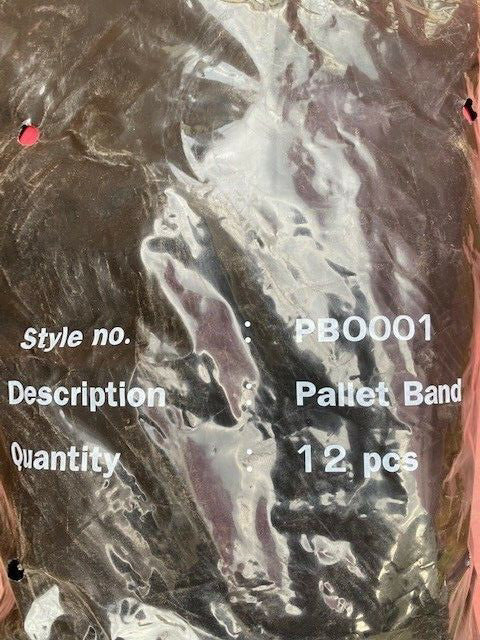 12 Pack -Large Rubber Bands 3/4" X 92" Use on Pallets, Trash Cans, Tarps, Covers