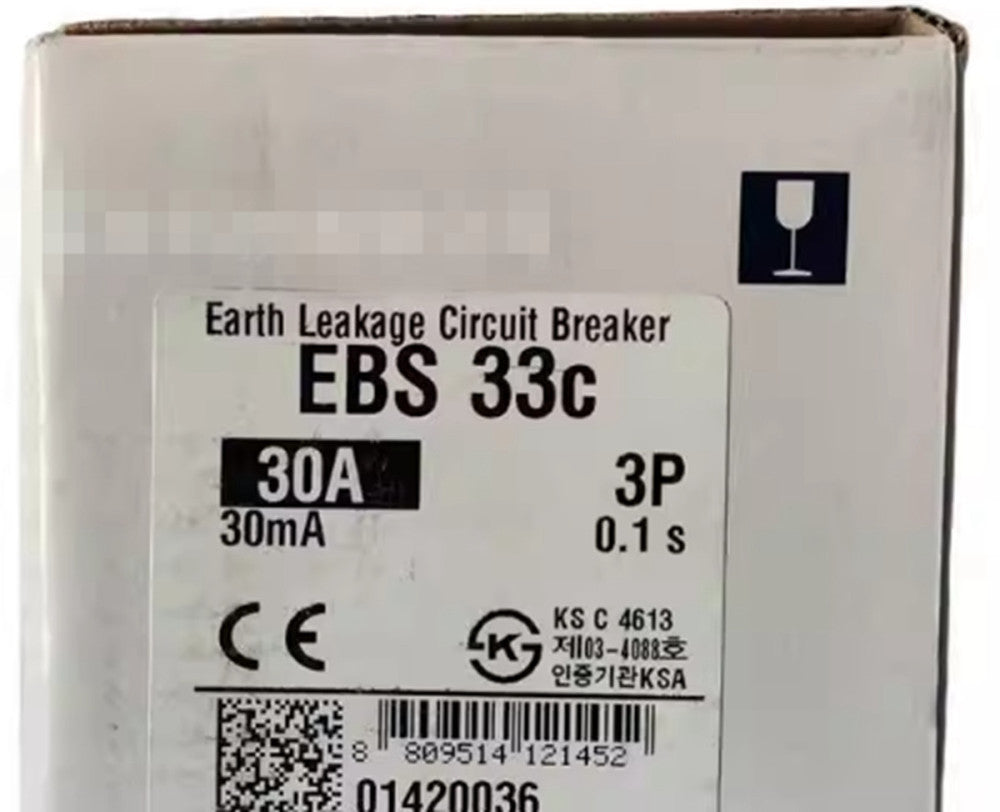 One Brand New LS EBS33C Earth Leakage Circuit Breaker 3P 30A