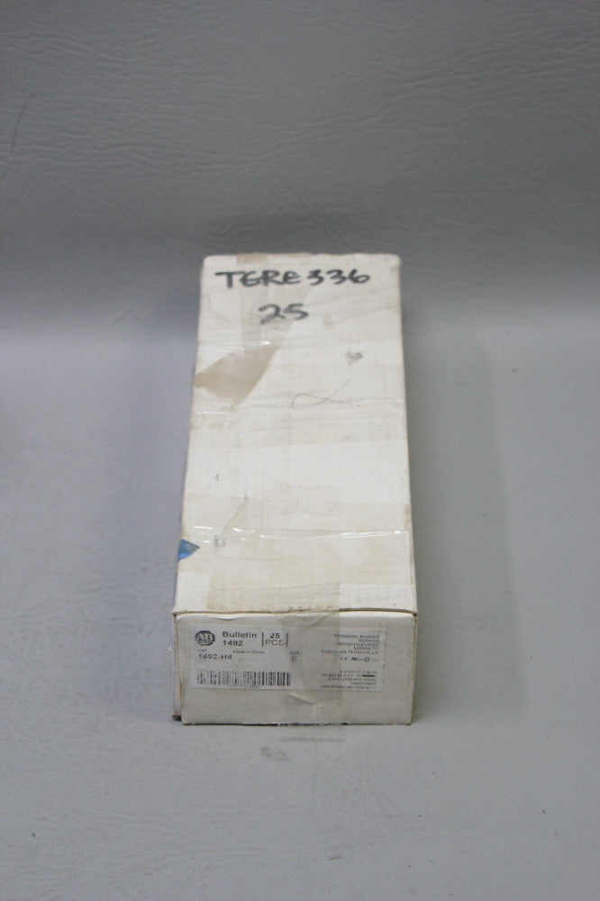 25 NEW ALLEN BRADLEY TERMINAL/FUSE BLOCKS 1492-H4 E