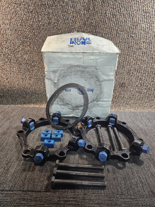 (QTY 2) EBAA 1108TDM Series 10" Megalug Mechanical Joint Restraint for Iron Pipe