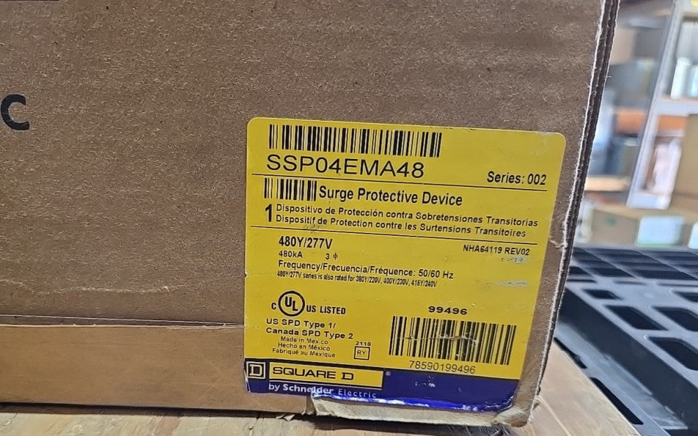 NOS SCHNEIDER ELECTRIC SSP04EMA48 Surge Protection Device Square D